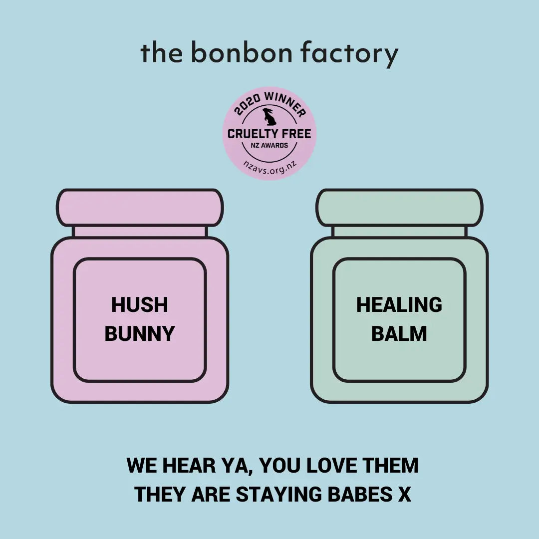 Hush-Bunny-and-Healing-Balm-are-Staying Bonbodi 🍦 The Bonbon Factory Glow-up