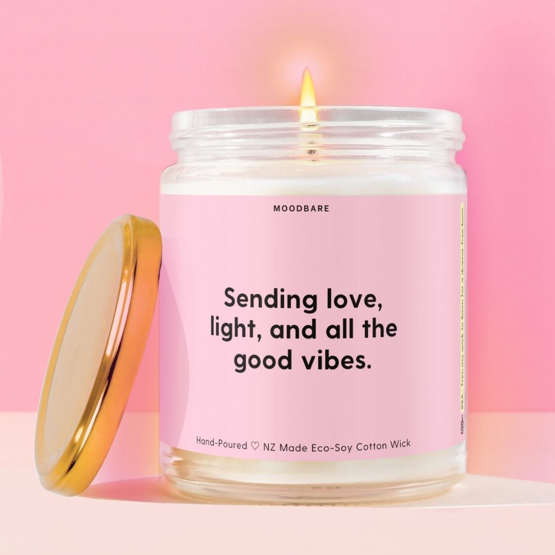 Sending love, light, and all the good vibes. Moodbare