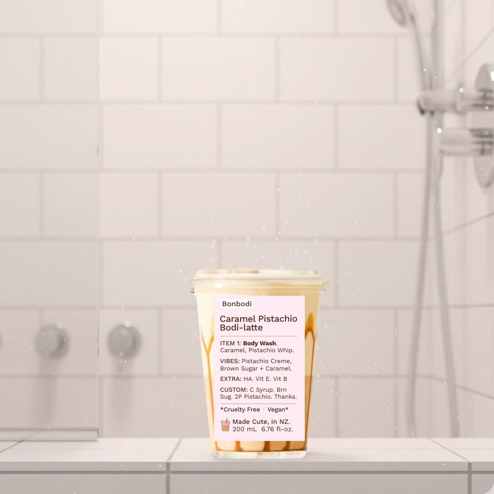 Pistachio Caramel Bodi-latte (200 mL)