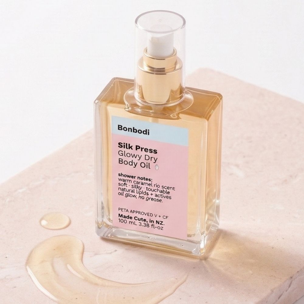 Silk Press Glowy Dry Body Oil  🪞