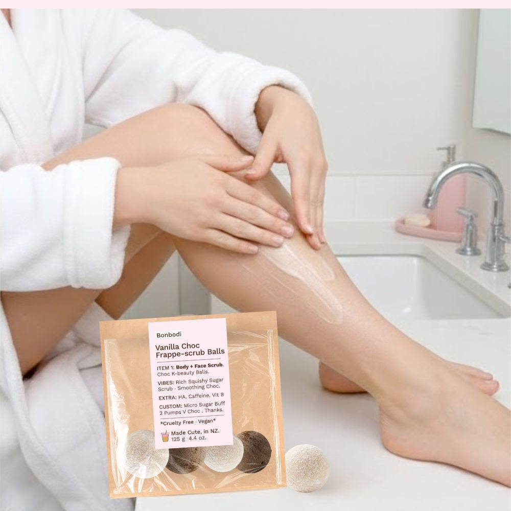 Vanilla Choc Frappe-scrub Balls