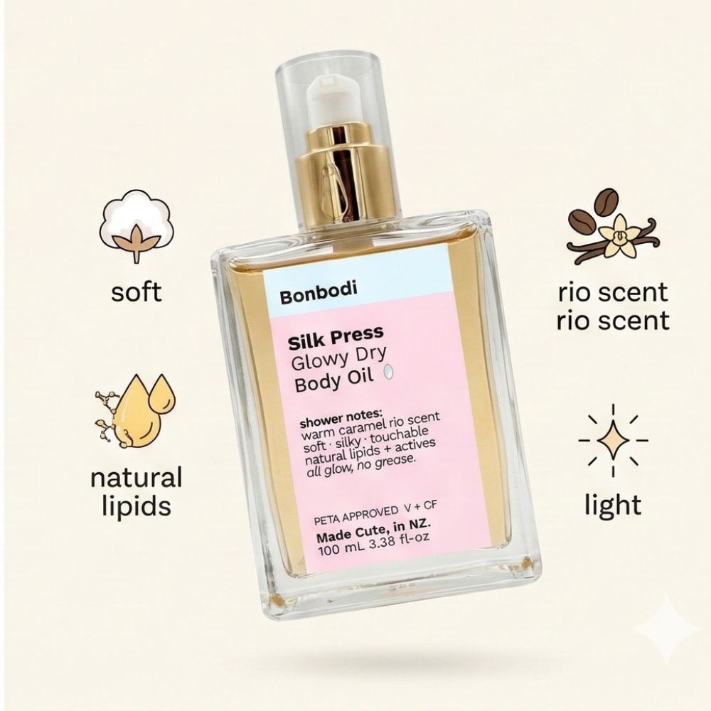 Silk Press Glowy Dry Body Oil  🪞