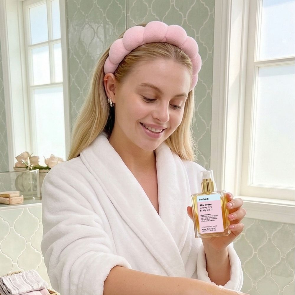 Silk Press Glowy Dry Body Oil  🪞