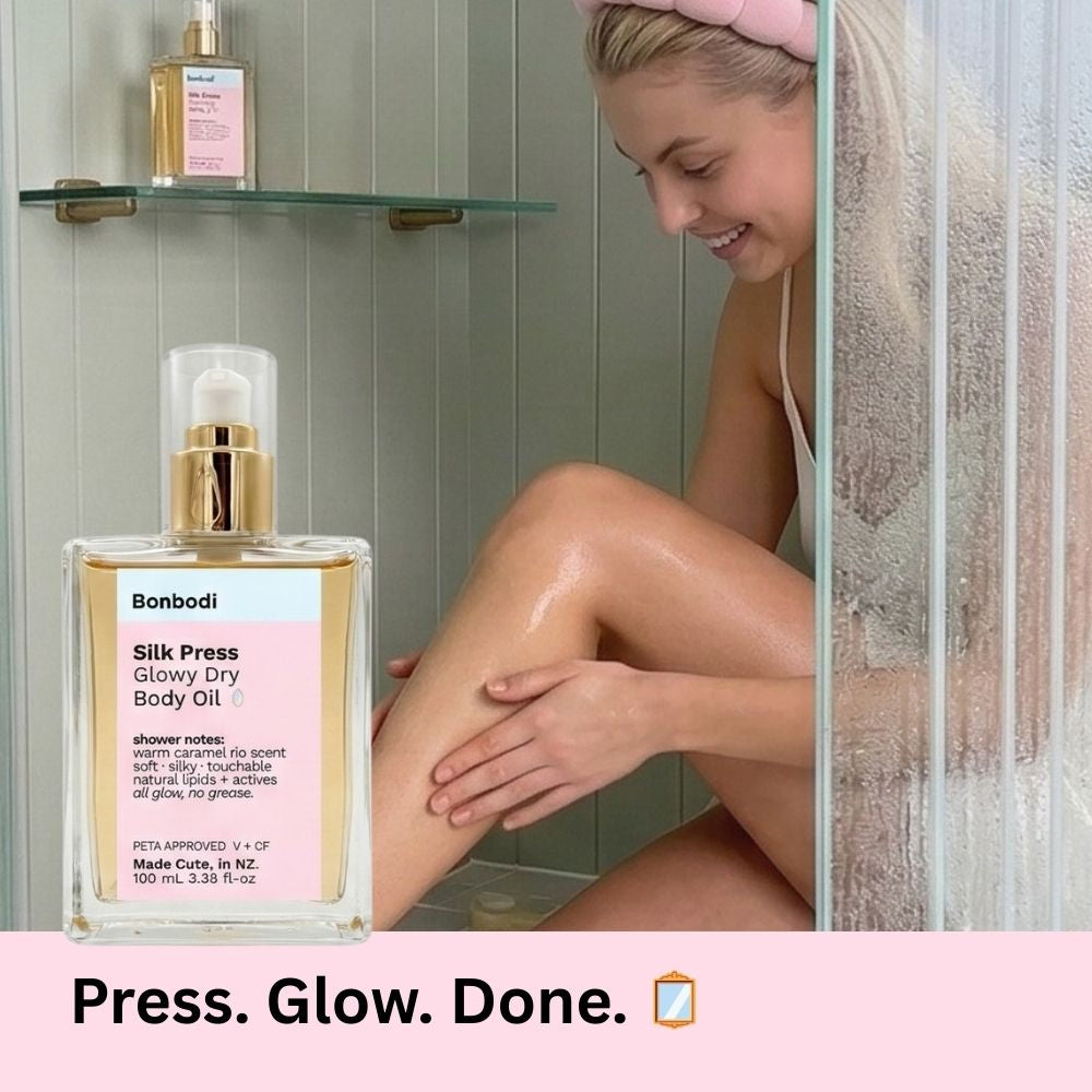 Silk Press Glowy Dry Body Oil  🪞