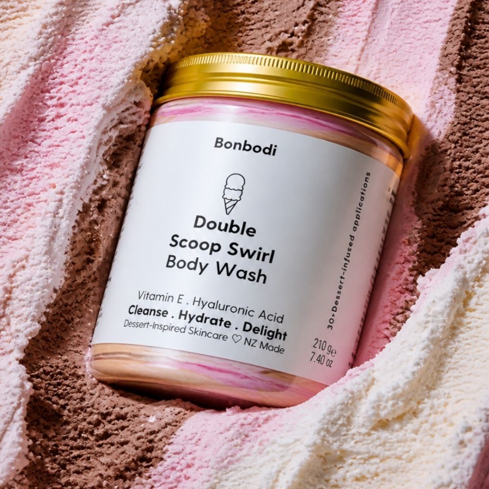 Double Scoop Swirl Body Wash