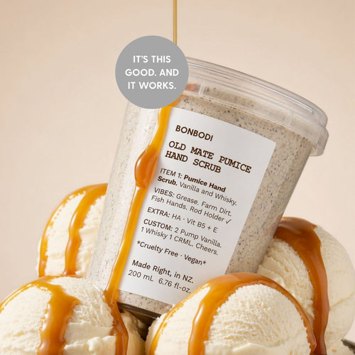 OLD MATE PUMICE HAND SCRUB: Whisky + Vanilla
