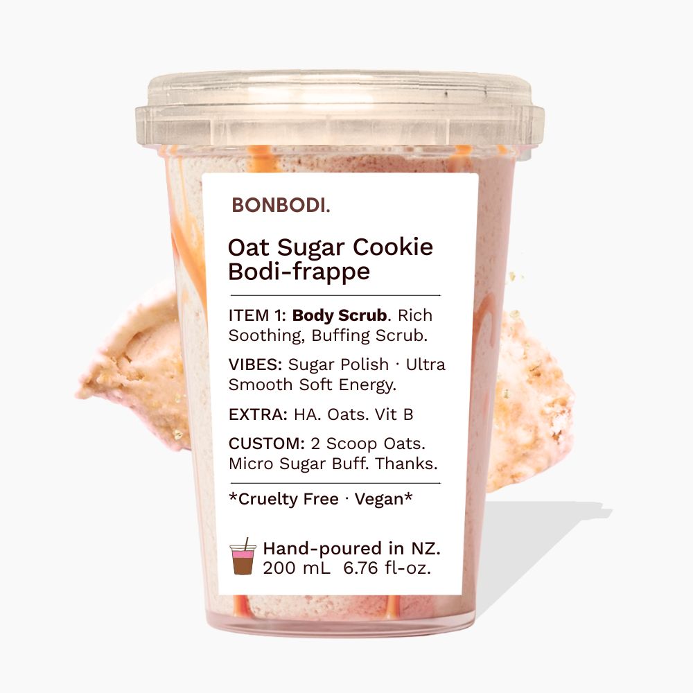 Oat Sugar Cookie Bodi-frappe: Body Scrub